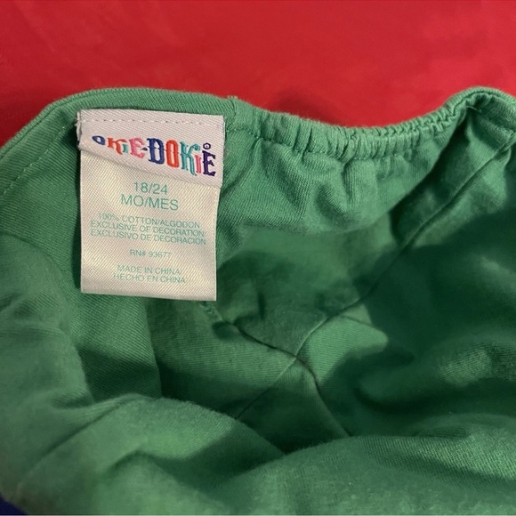 Okie Dokie Vintage~Y2K Set Of Two Bodysuit With Matching Hat Size 18Month - Picture 8 of 16